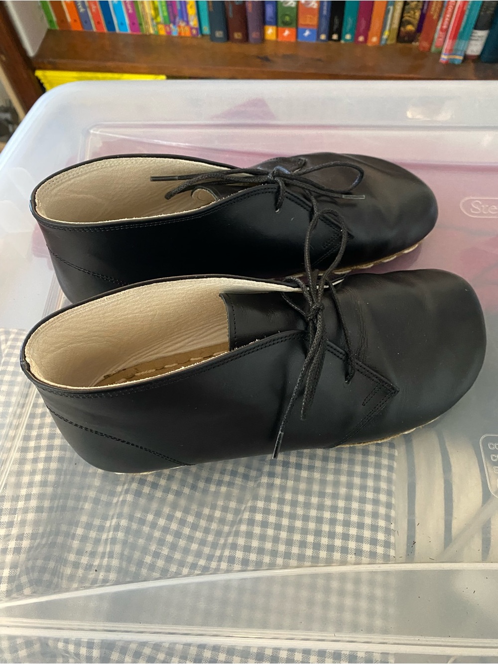 Barefoot Earthing Leather Boots - Picture 4 of 8